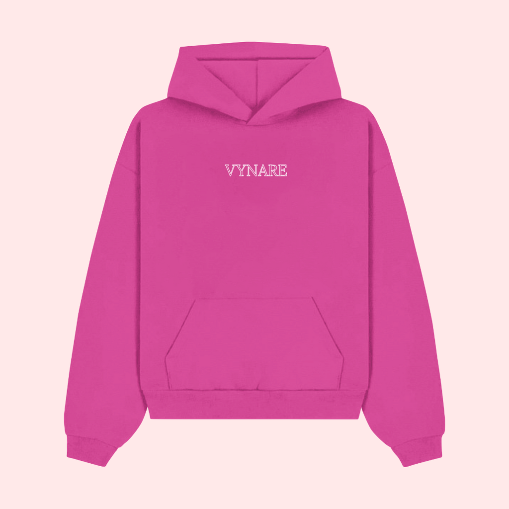 VYNARE CLASSIC PINK HOODIE