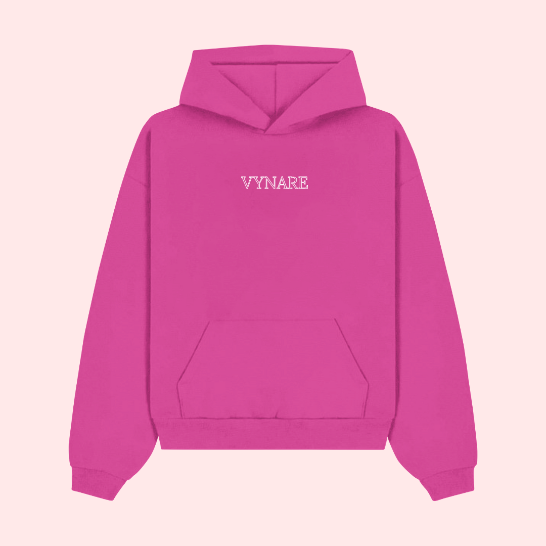 VYNARE CLASSIC PINK HOODIE